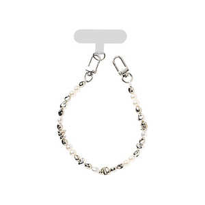 HAMEE sorureda! ハンドストラップ シルバー/パール SRRDHANDSTSV HAMEE sorureda! ハンドストラップ シルバー/パール SRRDHANDSTSV