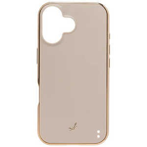 HAMEE iPhone 16(6.1インチ) salistyマットカラー耐衝撃ハードケース グレージュ 669-978924 HAMEE iPhone 16(6.1インチ) salistyマットカラー耐衝撃ハードケース グレージュ 669-978924