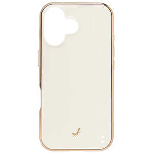 HAMEE iPhone 16(6.1インチ) salistyマットカラー耐衝撃ハードケース オフホワイト 669-978948 HAMEE iPhone 16(6.1インチ) salistyマットカラー耐衝撃ハードケース オフホワイト 669-978948