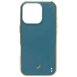 HAMEE iPhone 16 Pro(6.3インチ) salistyマットカラー耐衝撃ハードケース ターコイズ 669-978955 HAMEE iPhone 16 Pro(6.3インチ) salistyマットカラー耐衝撃ハードケース ターコイズ 669-978955