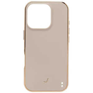 HAMEE iPhone 16 Pro(6.3インチ) salistyマットカラー耐衝撃ハードケース グレージュ 669-978962 HAMEE iPhone 16 Pro(6.3インチ) salistyマットカラー耐衝撃ハードケース グレージュ 669-978962