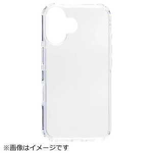 HAMEE iPhone 16(6.1インチ) HIGHER ハイブリッドケース クリア 669-979037 HAMEE iPhone 16(6.1インチ) HIGHER ハイブリッドケース クリア 669-979037
