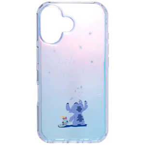 HAMEE iPhone 16(6.1インチ) ディズニーキャラクター HIGHER ハイブリッドケース スティッチ/ラクガキ 669-979082 HAMEE iPhone 16(6.1インチ) ディズニーキャラクター HIGHER ハイブリッドケース スティッチ/ラクガキ 669-979082