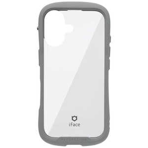 HAMEE iPhone 16(6.1インチ) iFace Reflection強化ガラスクリアケース iFace グレー 41-979624