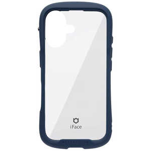 HAMEE iPhone 16(6.1インチ) iFace Reflection強化ガラスクリアケース iFace ネイビー 41-979631 HAMEE iPhone 16(6.1インチ) iFace Reflection強化ガラスクリアケース iFace ネイビー 41-979631