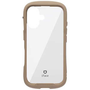 HAMEE iPhone 16(6.1インチ) iFace Reflection強化ガラスクリアケース iFace ベージュ 41-979648