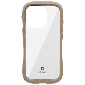 HAMEE iPhone 16 Pro(6.3インチ) iFace Reflection強化ガラスクリアケース iFace ベージュ 41-979709 HAMEE iPhone 16 Pro(6.3インチ) iFace Reflection強化ガラスクリアケース iFace ベージュ 41-979709