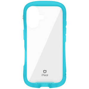 HAMEE iPhone 16(6.1インチ) iFace Reflection Neo 強化ガラスクリアケース iFace クリアブルー 41-979853 HAMEE iPhone 16(6.1インチ) iFace Reflection Neo 強化ガラスクリアケース iFace クリアブルー 41-979853