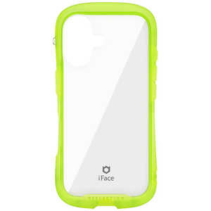 HAMEE iPhone 16(6.1インチ) iFace Reflection Neo 強化ガラスクリアケース iFace クリアイエロー 41-979860 HAMEE iPhone 16(6.1インチ) iFace Reflection Neo 強化ガラスクリアケース iFace クリアイエロー 41-979860
