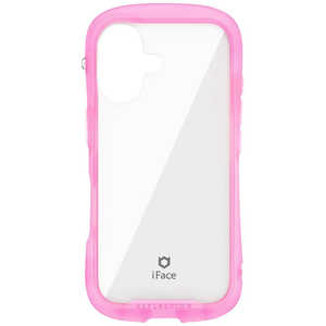 HAMEE iPhone 16(6.1インチ) iFace Reflection Neo 強化ガラスクリアケース iFace クリアピンク 41-979884 HAMEE iPhone 16(6.1インチ) iFace Reflection Neo 強化ガラスクリアケース iFace クリアピンク 41-979884