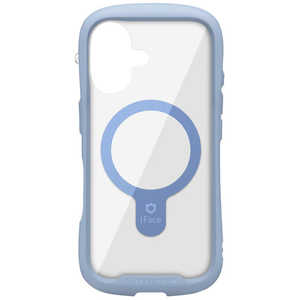 HAMEE iPhone 16(6.1インチ) iFace Reflection MagSynq 強化ガラスクリアケース iFace ペールブルー 41-980040 HAMEE iPhone 16(6.1インチ) iFace Reflection MagSynq 強化ガラスクリアケース iFace ペールブルー 41-980040