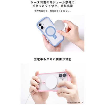 HAMEE ［iPhone 16専用］iFace Reflection MagSynq 強化ガラスクリア
