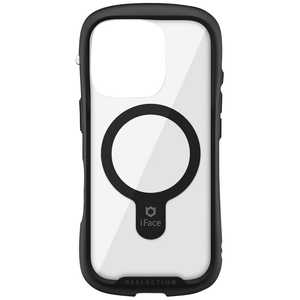 HAMEE iPhone 16 Pro(6.3インチ) iFace Reflection MagSynq 強化ガラスクリアケース iFace ブラック 41-980064