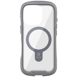 HAMEE iPhone 16 Pro(6.3インチ) iFace Reflection MagSynq 強化ガラスクリアケース iFace グレー 41-980071 HAMEE iPhone 16 Pro(6.3インチ) iFace Reflection MagSynq 強化ガラスクリアケース iFace グレー 41-980071