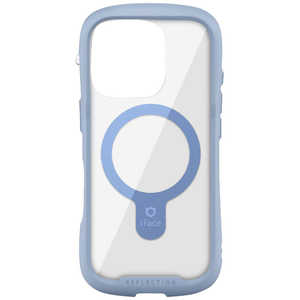 HAMEE iPhone 16 Pro(6.3インチ) iFace Reflection MagSynq 強化ガラスクリアケース iFace ペールブルー 41-980095 HAMEE iPhone 16 Pro(6.3インチ) iFace Reflection MagSynq 強化ガラスクリアケース iFace ペールブルー 41-980095