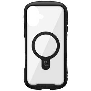 HAMEE iPhone 16 Plus(6.7インチ) iFace Reflection MagSynq 強化ガラスクリアケース iFace ブラック 41-980118 HAMEE iPhone 16 Plus(6.7インチ) iFace Reflection MagSynq 強化ガラスクリアケース iFace ブラック 41-980118