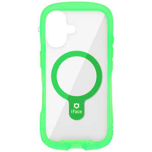 HAMEE iPhone 16(6.1インチ) iFace Reflection Neo MagSynq 強化ガラスクリアケース iFace クリアグリーン 41-980231 HAMEE iPhone 16(6.1インチ) iFace Reflection Neo MagSynq 強化ガラスクリアケース iFace クリアグリーン 41-980231