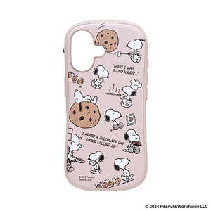 HAMEE miPhone 16pnPEANUTS/s[ibc iFace First Class Cafe MagSynqP[X iFace `R`bvNbL[ 41-980675