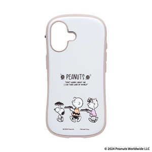 HAMEE miPhone 16pnPEANUTS/s[ibc iFace First Class Cafe MagSynqP[X iFace JtF^C/NbL[ 41-980682