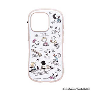 HAMEE miPhone 16 PropnPEANUTS/s[ibc iFace First Class Cafe MagSynqP[X MUNCH TIME/ 41-980729