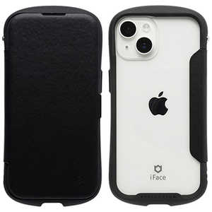 HAMEE miPhone 15/14/13pniFace Reflection _CA[ |J[{l[g NAP[X iFace ubN 41-983515