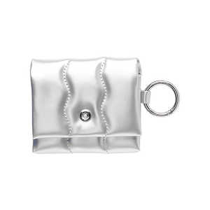 HAMEE ［AirPods専用］ iFace BeBling AirPodsポーチ シルバー 41-983751