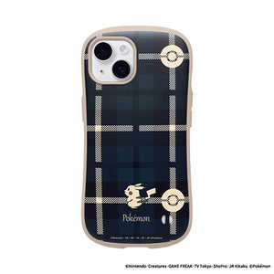 HAMEE iPhone 14専用 ポケットモンスター/ポケモン iFace First Classケース iFace チェック/ネイビー 41-984130 HAMEE iPhone 14専用 ポケットモンスター/ポケモン iFace First Classケース iFace チェック/ネイビー 41-984130