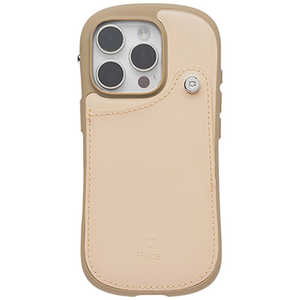 HAMEE miPhone 16 PropniFace First Class J[h|PbgP[X iFace x[W IP16PIFACECARDBE