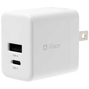 HAMEE iFace GaN ACアダプター 35W iFace ホワイト 41-985014 HAMEE iFace GaN ACアダプター 35W iFace ホワイト 41-985014