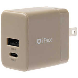 HAMEE iFace GaN ACアダプター 35W iFace ベージュ 41-985021 HAMEE iFace GaN ACアダプター 35W iFace ベージュ 41-985021