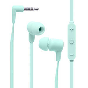 HAMEE humor EARPHONES 3.5mm イヤホンマイク ミントグリーン 691-986233 HAMEE humor EARPHONES 3.5mm イヤホンマイク ミントグリーン 691-986233