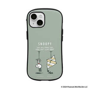 HAMEE miPhone 15/14/13pnPEANUTS/s[ibc iFace First Class MagSynq KUSUMI P[X ݃O[/򂢂̖ 41-986530