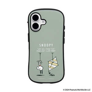 HAMEE miPhone 16pnPEANUTS/s[ibc iFace First Class MagSynq KUSUMI P[X ݃O[/򂢂̖ 41-986608