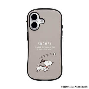 HAMEE miPhone 16pnPEANUTS/s[ibc iFace First Class MagSynq KUSUMI P[X ݃O[W/{[ 41-986615