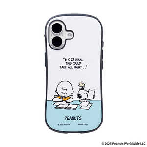 HAMEE miPhone 16pnPEANUTS/s[ibc iFace First Class MagSynqP[X Xk[s[`[[EuE/X^fB IP16IFACEPNTWHCB