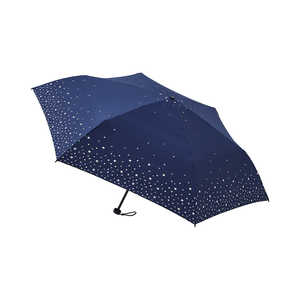 ムーンバット 折りたたみ傘 FLO(A)TUS(フロータス)スパークルスター ネイビーブルー [雨傘 /55cm] 3100720019027455