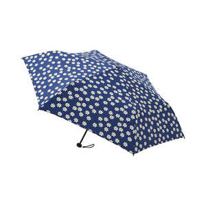 ムーンバット 折りたたみ傘 FLO(A)TUS(フロータス)マーガレット ネイビーブルー[雨傘 /55cm] 3100720020027455