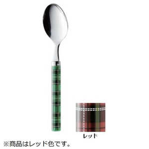 高桑金属 タータンチェックレッドティースプーン タータンチェックレッドティースプーン 高桑金属 タータンチェックレッドティースプーン タータンチェックレッドティースプーン
