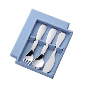 高桑金属 ウィズ・ア・チャイルドカトラリーギフトセット3pc ｳｨｽﾞ･ｱ･ﾁｬｲﾙﾄﾞｶﾄﾗﾘｰｷﾞ