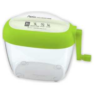 アスカ ハンドシュレッダー Asmix グリーン/ブル- [ストレートカット/はがきサイズ] グリーン HS40G通販セール状況　外国語　翻訳　通訳　通販