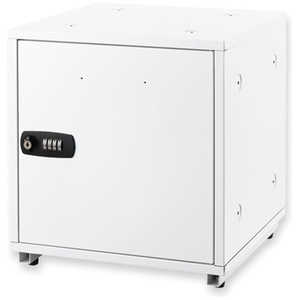 アスカ SB500W 組み立て式収納ボックス Asmix（アスミックス） ホワイト [鍵式＋ダイヤル式]