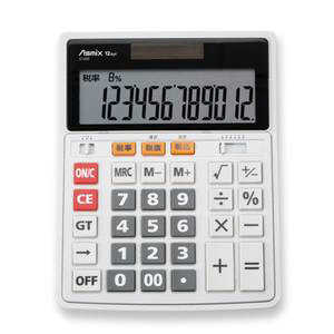 アスカ ビジネス電卓 特Lサイズ Asmix ホワイト シルバー C1233通販セール状況　外国語　翻訳　通訳　通販
