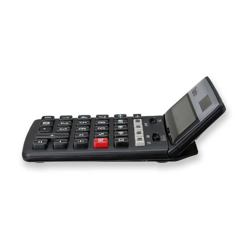 アスカ アスカ ビジネス電卓 税率設定対応 Lサイズ Asmix ブラック C1236BK C1236BK