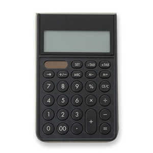 アスカ Asmix カバーつき電卓 ブラック C1241BK通販セール状況　外国語　翻訳　通訳　通販