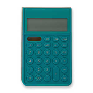 アスカ Asmix カバーつき電卓 グリーン C1241G通販セール状況　外国語　翻訳　通訳　通販