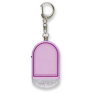 アスカ ライトつき防犯ブザーホワイト Asmix GE085V