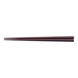 福井クラフト PBT樹脂製 チェック五角箸(10膳入) エンジ 21cm RHSS902 福井クラフト PBT樹脂製 チェック五角箸(10膳入) エンジ 21cm RHSS902