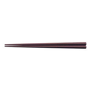 福井クラフト PBT樹脂製 チェック五角箸(10膳入) エンジ 22.5cm RHSS904 福井クラフト PBT樹脂製 チェック五角箸(10膳入) エンジ 22.5cm RHSS904