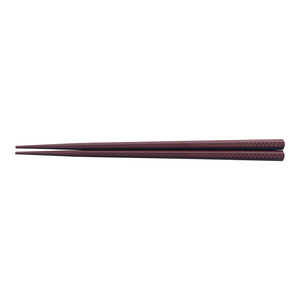 福井クラフト PBT樹脂製 チェック六角箸(10膳入) エンジ 22.5cm RHST004 福井クラフト PBT樹脂製 チェック六角箸(10膳入) エンジ 22.5cm RHST004