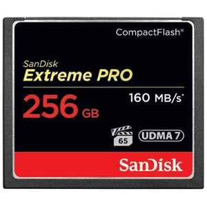 サンディスク コンパクトフラッシュ Extreme PRO (256GB) SDCFXPS-256G-J61